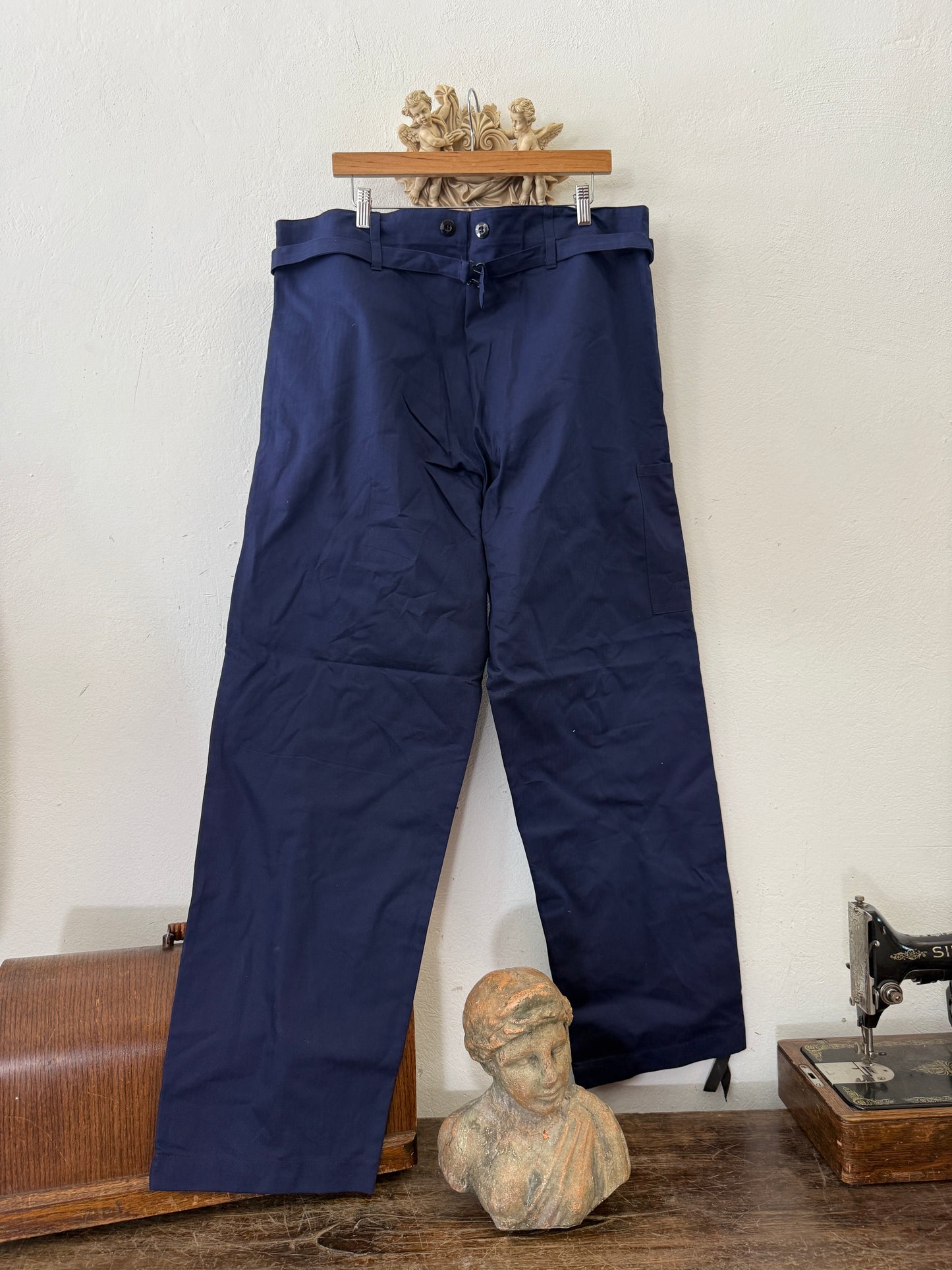Vintage German Army Work Pants HBT “W38”