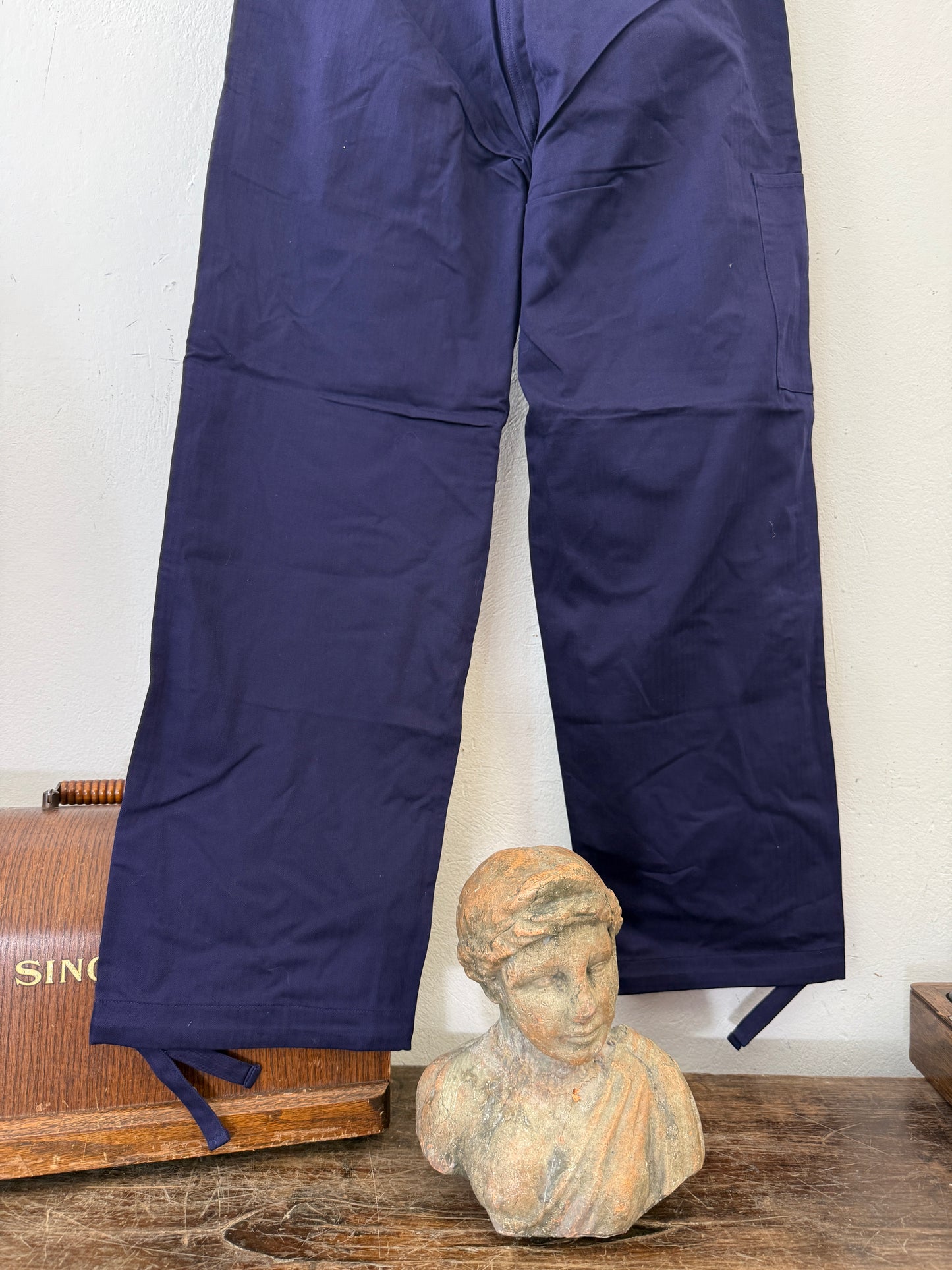 Vintage German Army Work Pants HBT “W35”