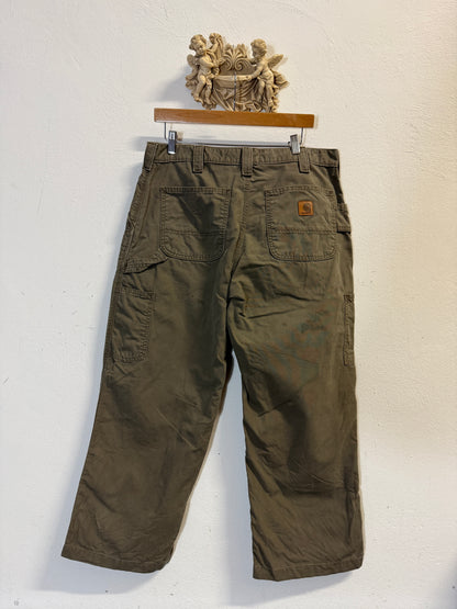 Vintage Grey Work Pants Carhartt “W34 L30”