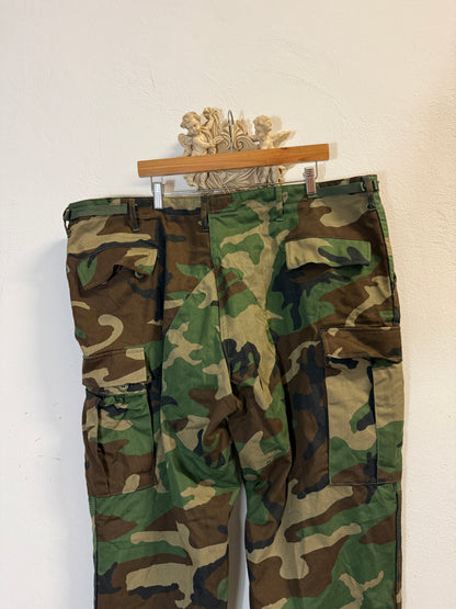 Vintage Propper Woodland Camo Cargo Pants Us Army “W44”