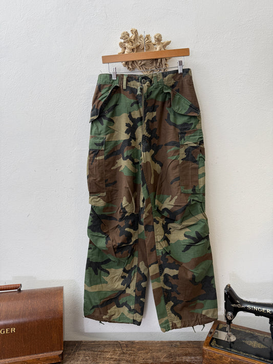 Vintage Woodland Cargo Pants M65 Us Army “W31”