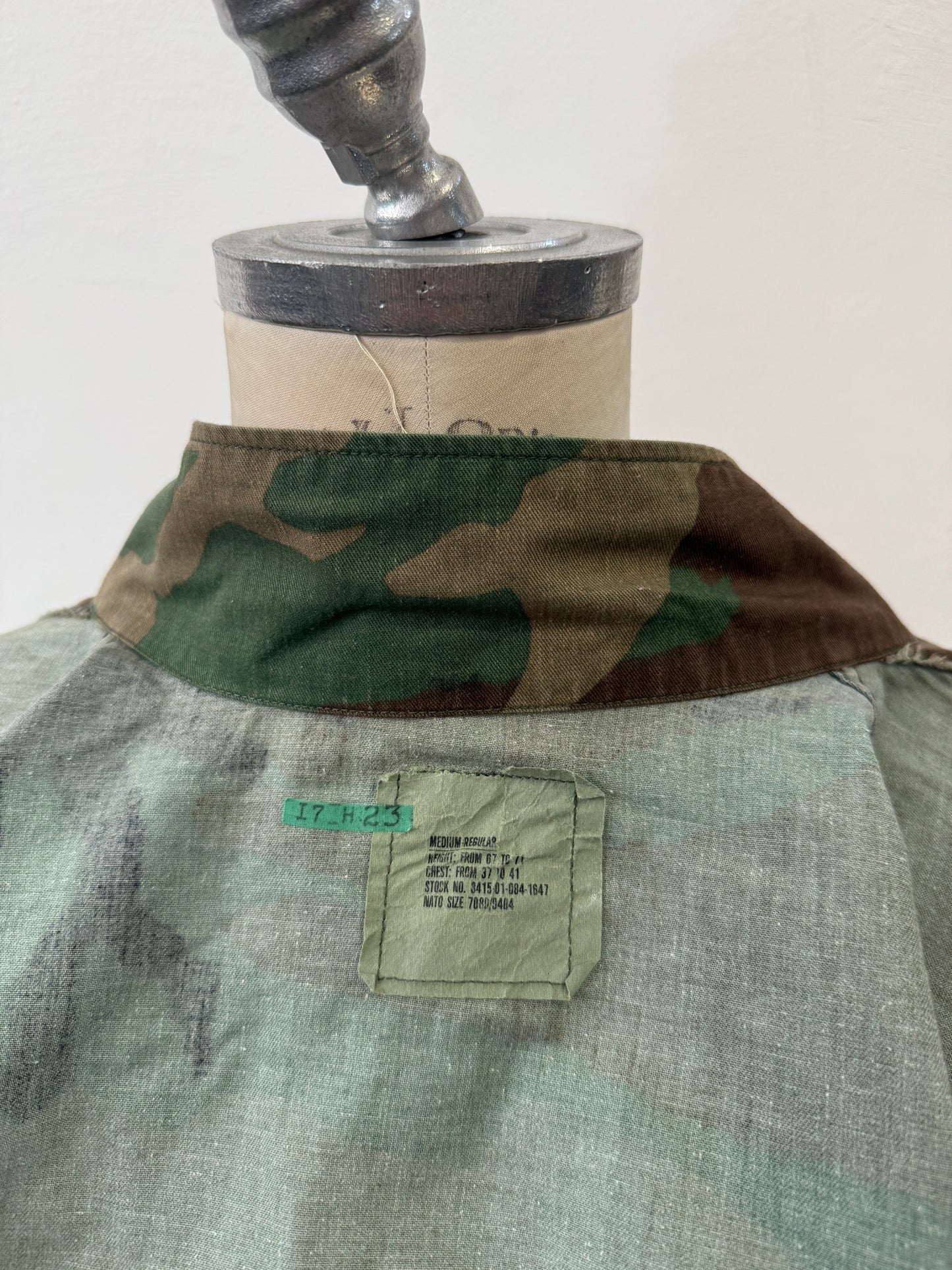 Vintage Woodland Jacket Us Army “L”