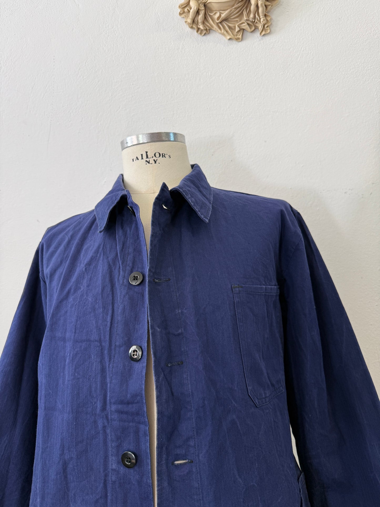 Vintage 90’s German Army Work Jacket HBT “L/XL”