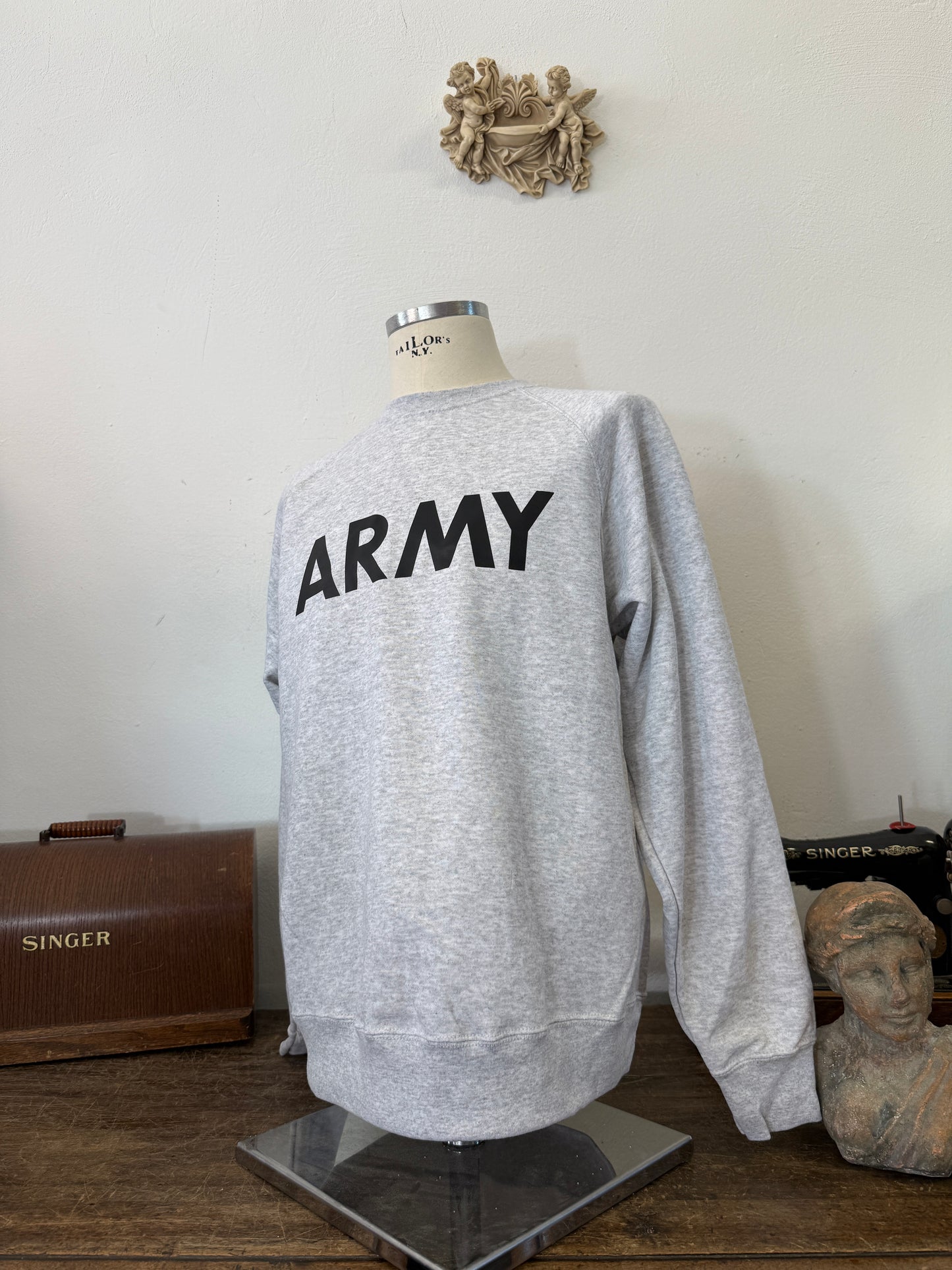 Raglan ARMY Sweatshirt - Mister Archive®