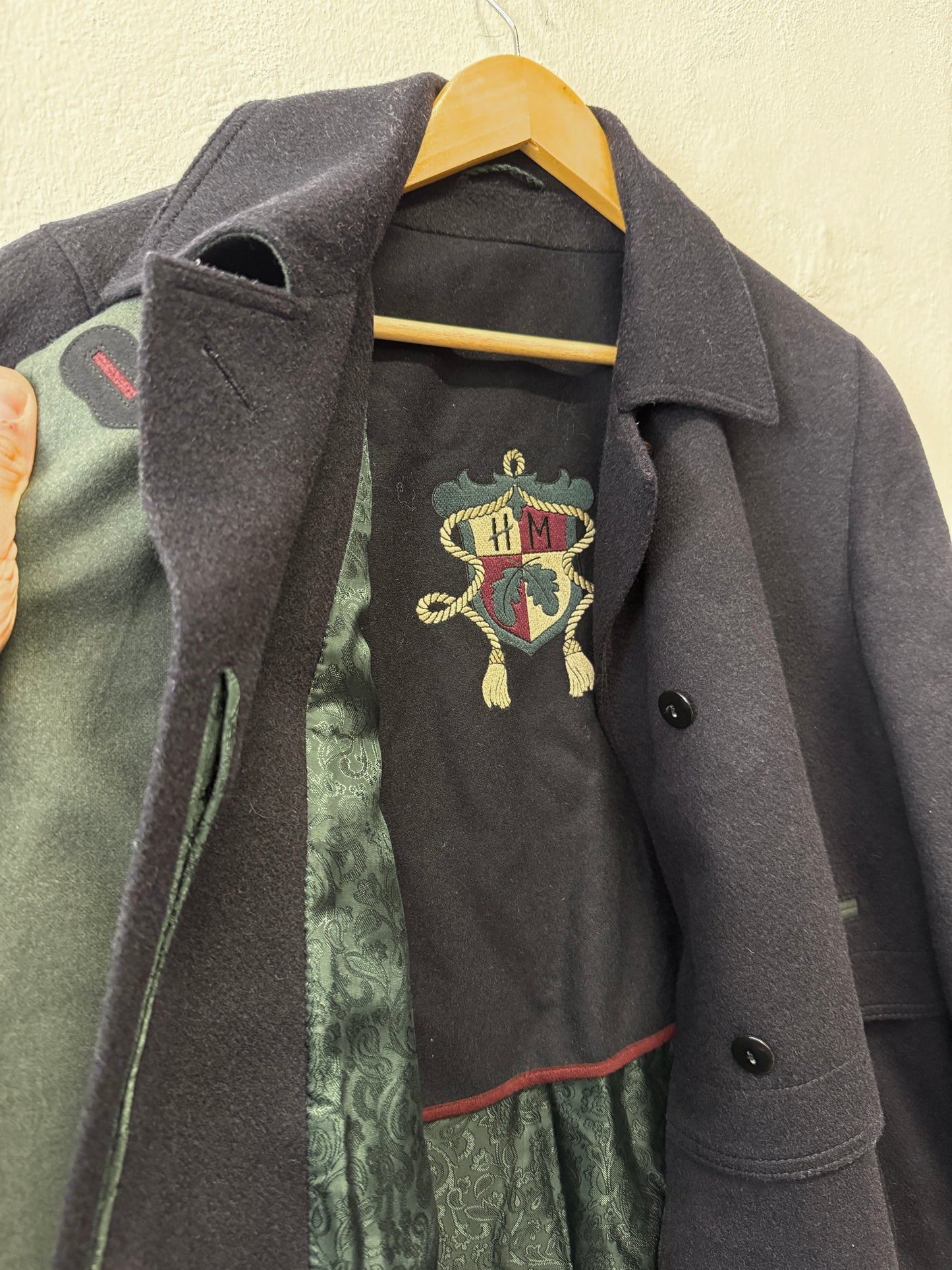 Vintage 80’s Woman Loden Coat “L”