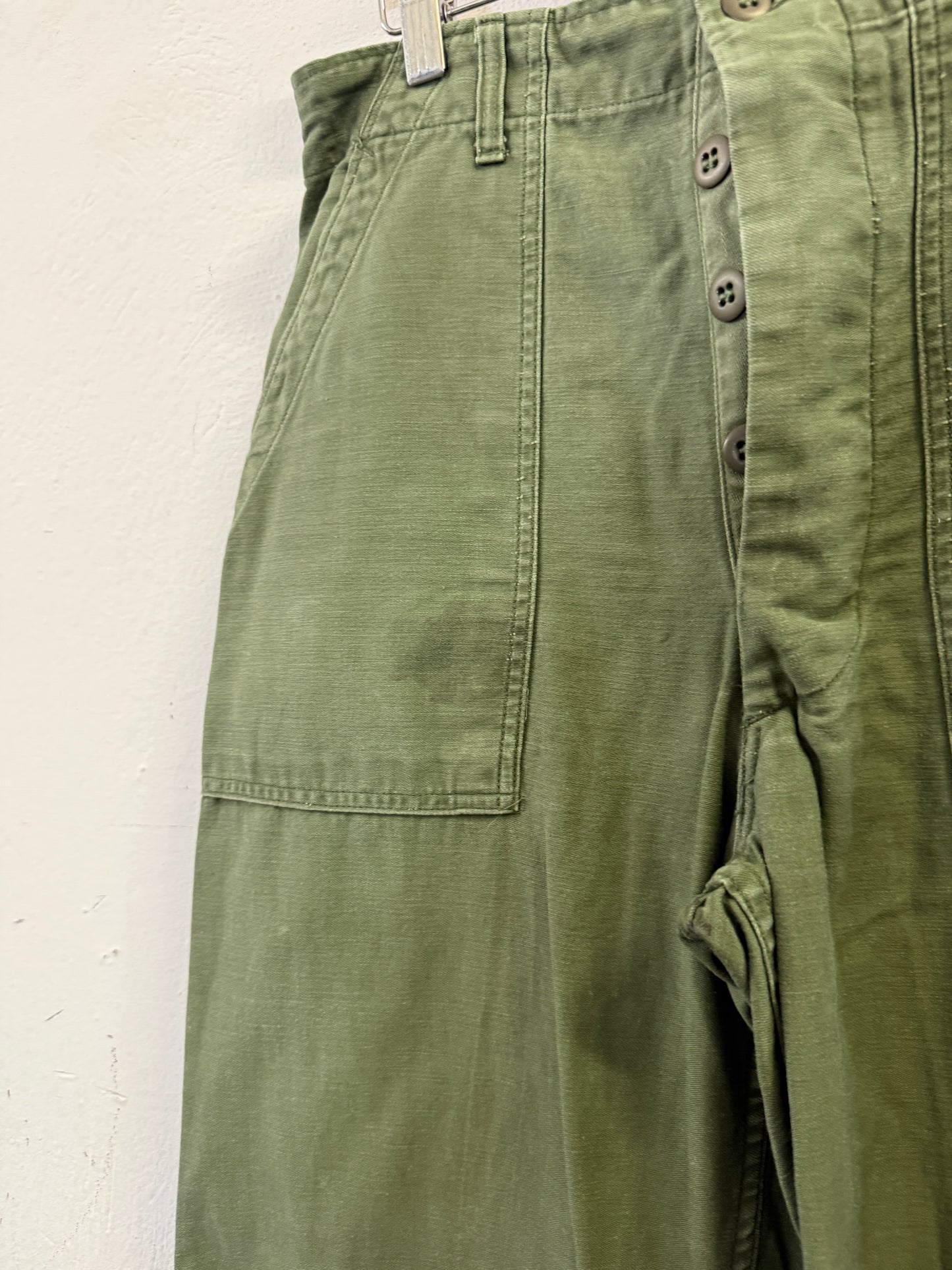 Vintage Og 107 Us Army Fatigue Pants “W29”