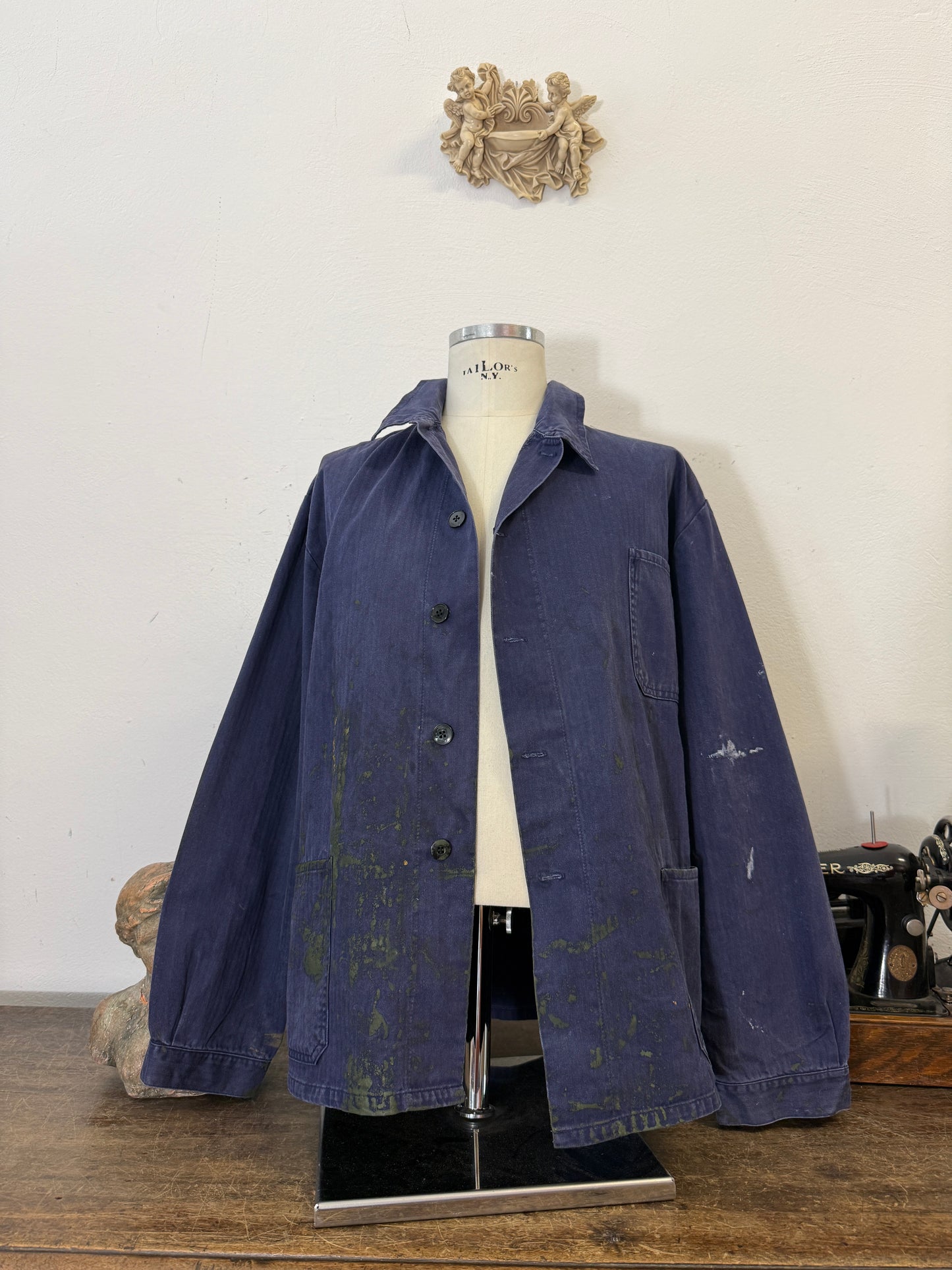 Vintage 00’s German Army Work Jacket “L/XL”