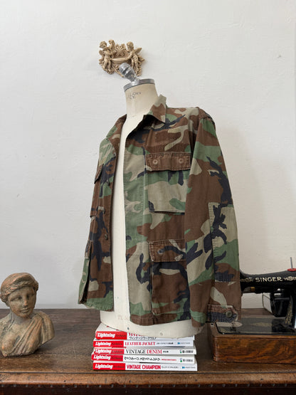 Vintage Woodland Jacket Us Army “M”