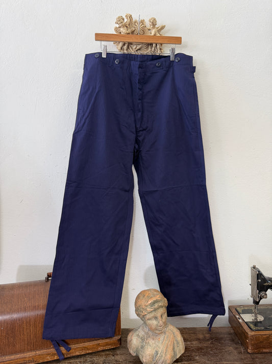 Vintage German Army Work Pants HBT “W36”