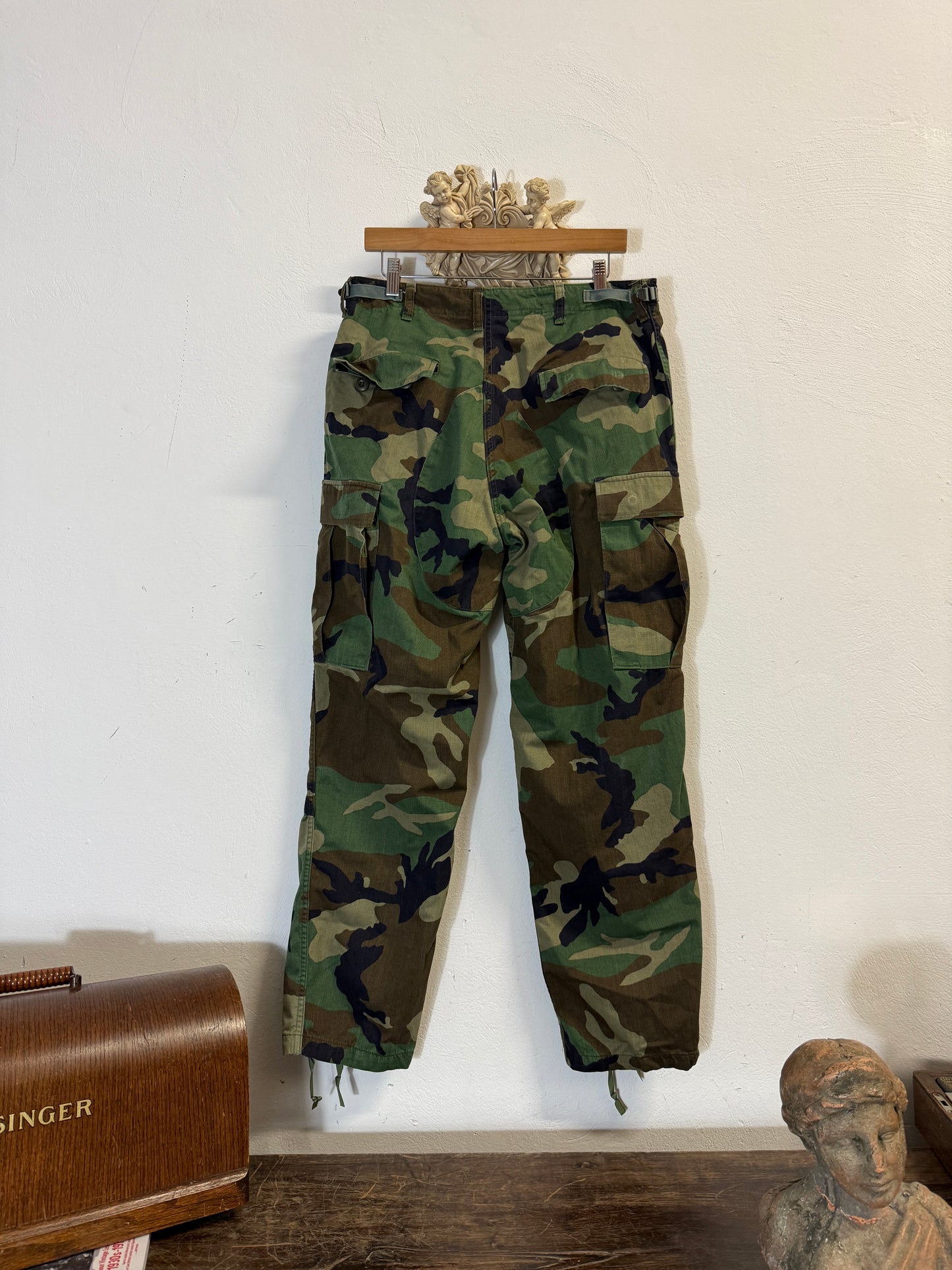 Vintage Woodland Camo Cargo Pants Us Army “W33”