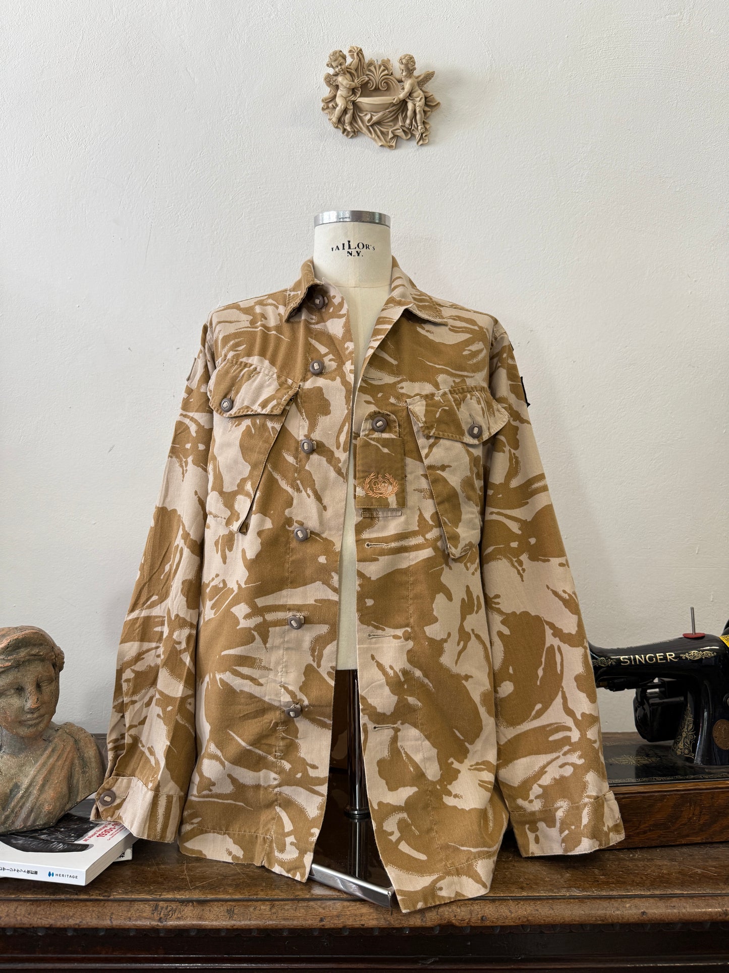 Vintage Jacket Combat Tropical Desert DPM “XL”