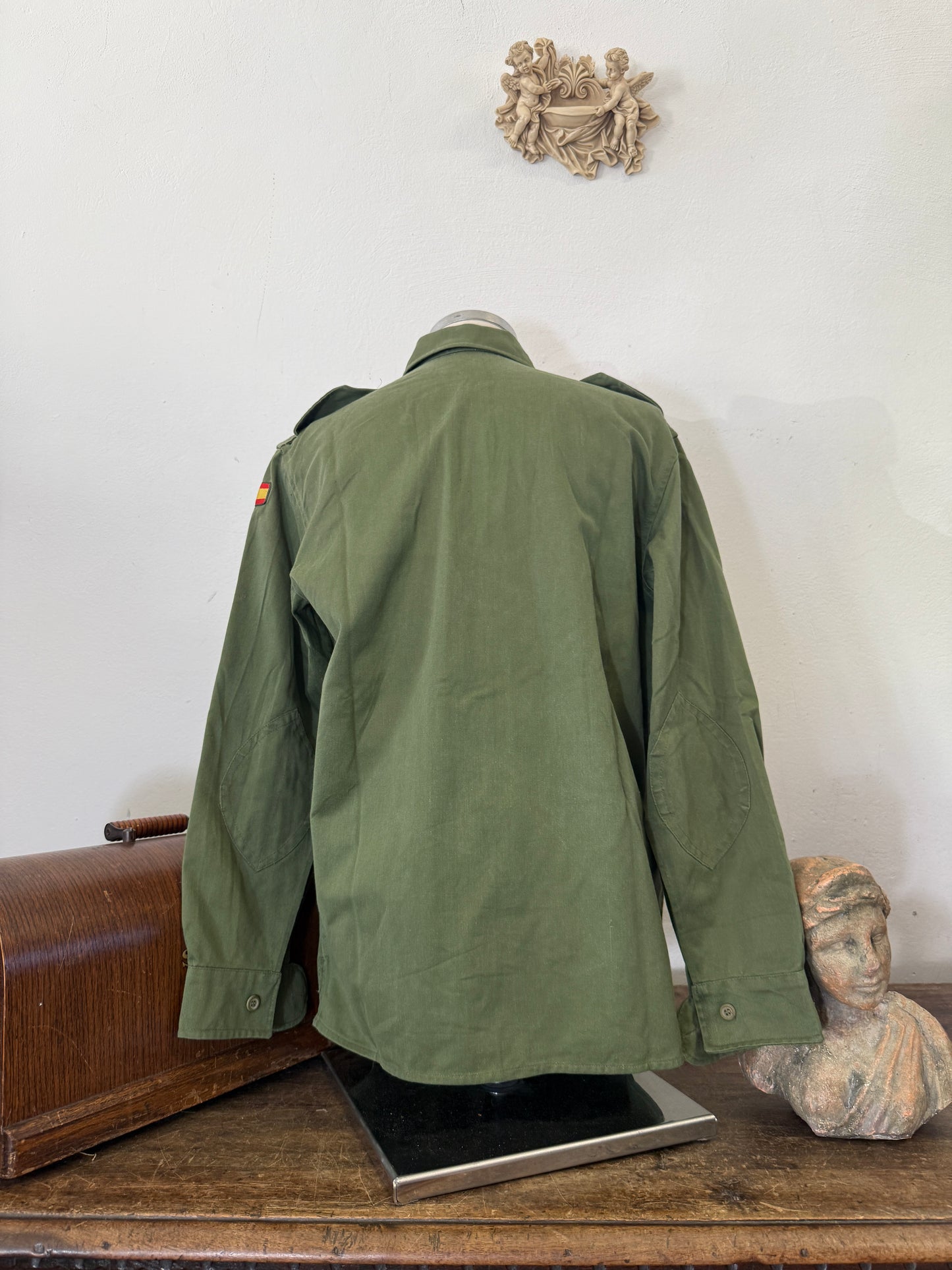 Vintage Spanish Army Shirt “M/L”
