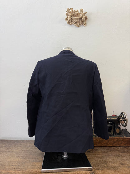 Vintage Italian Navy Double Breasted Jacket “S”