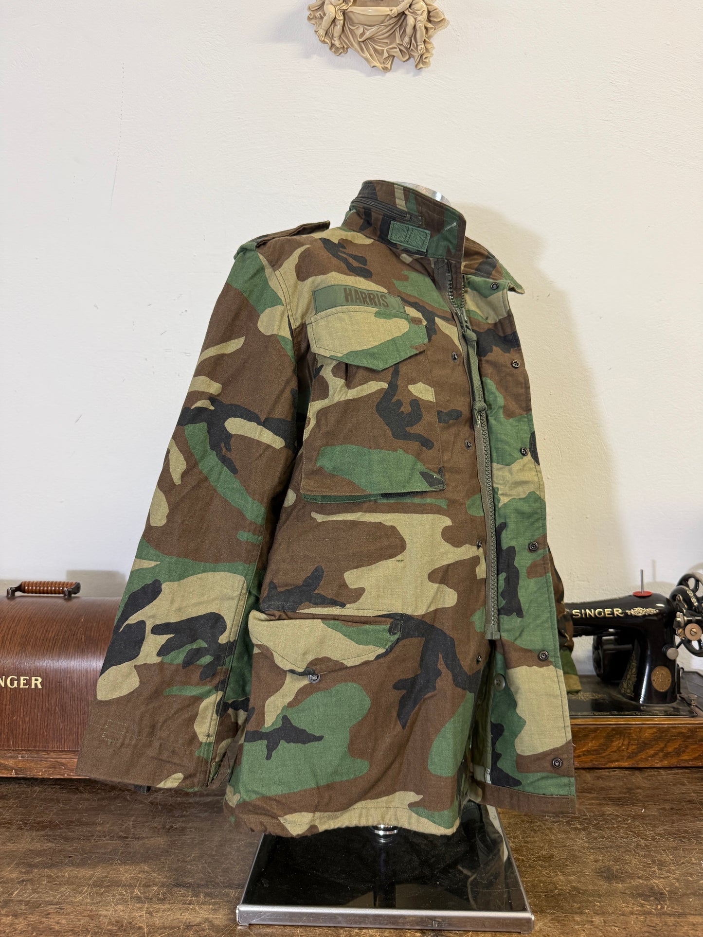 Vintage Woodland Field Jacket M65 Us Army “S”