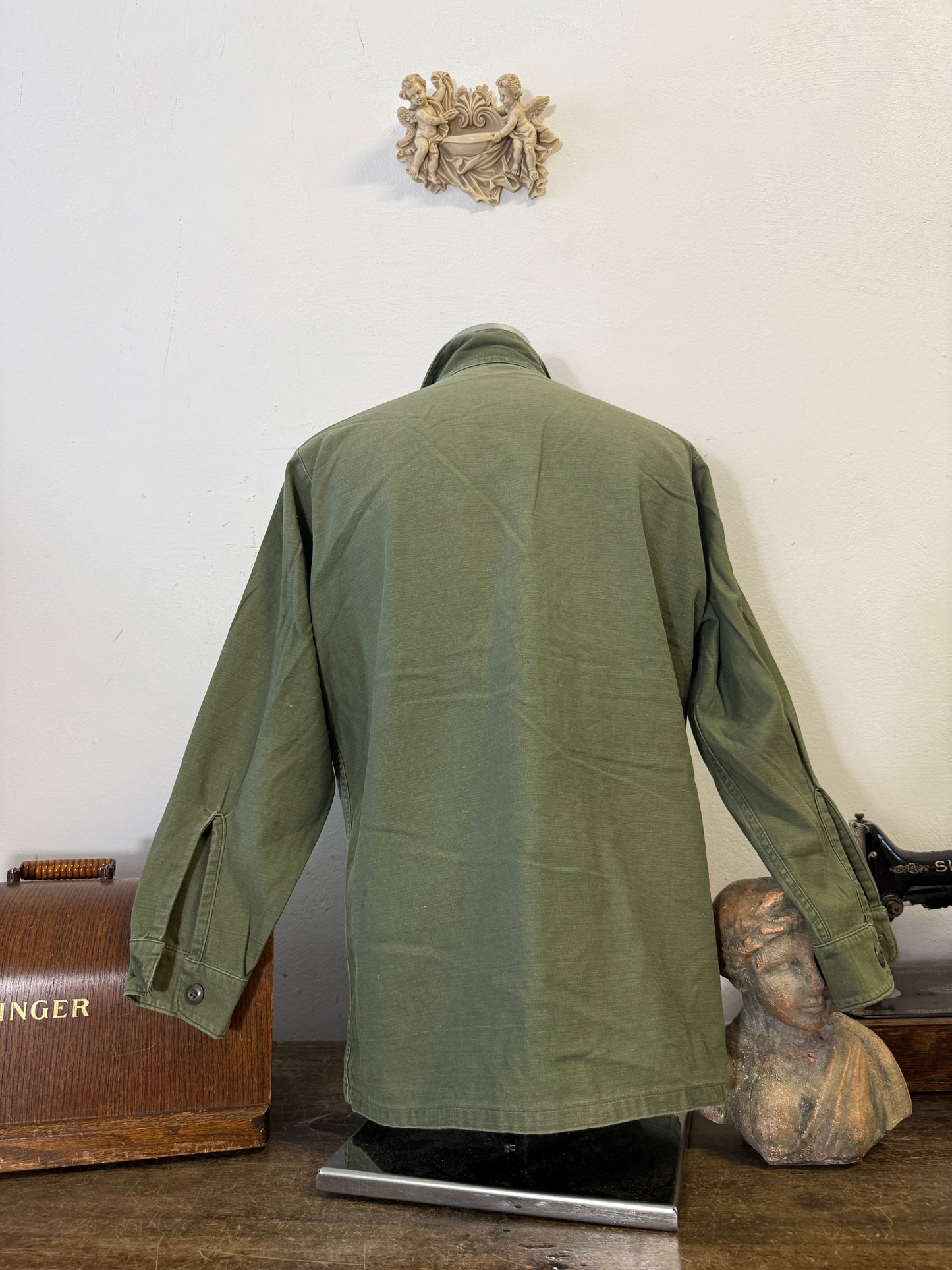 Vintage Og 107 Us Army Shirt “M/L”
