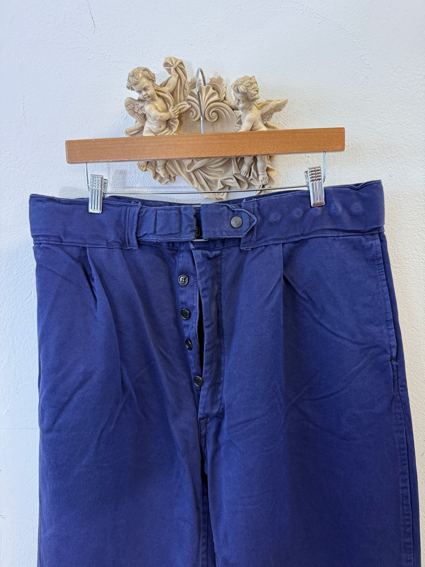 Vintage 80’s Italian Navy Pants “W36”