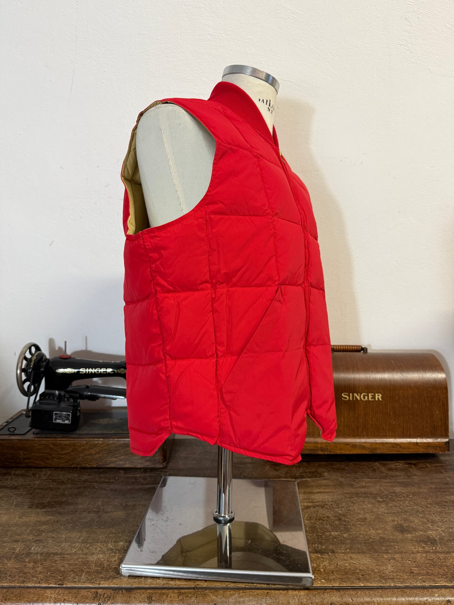 Chesapeake’s Down Vest Seattle - Rescue Red