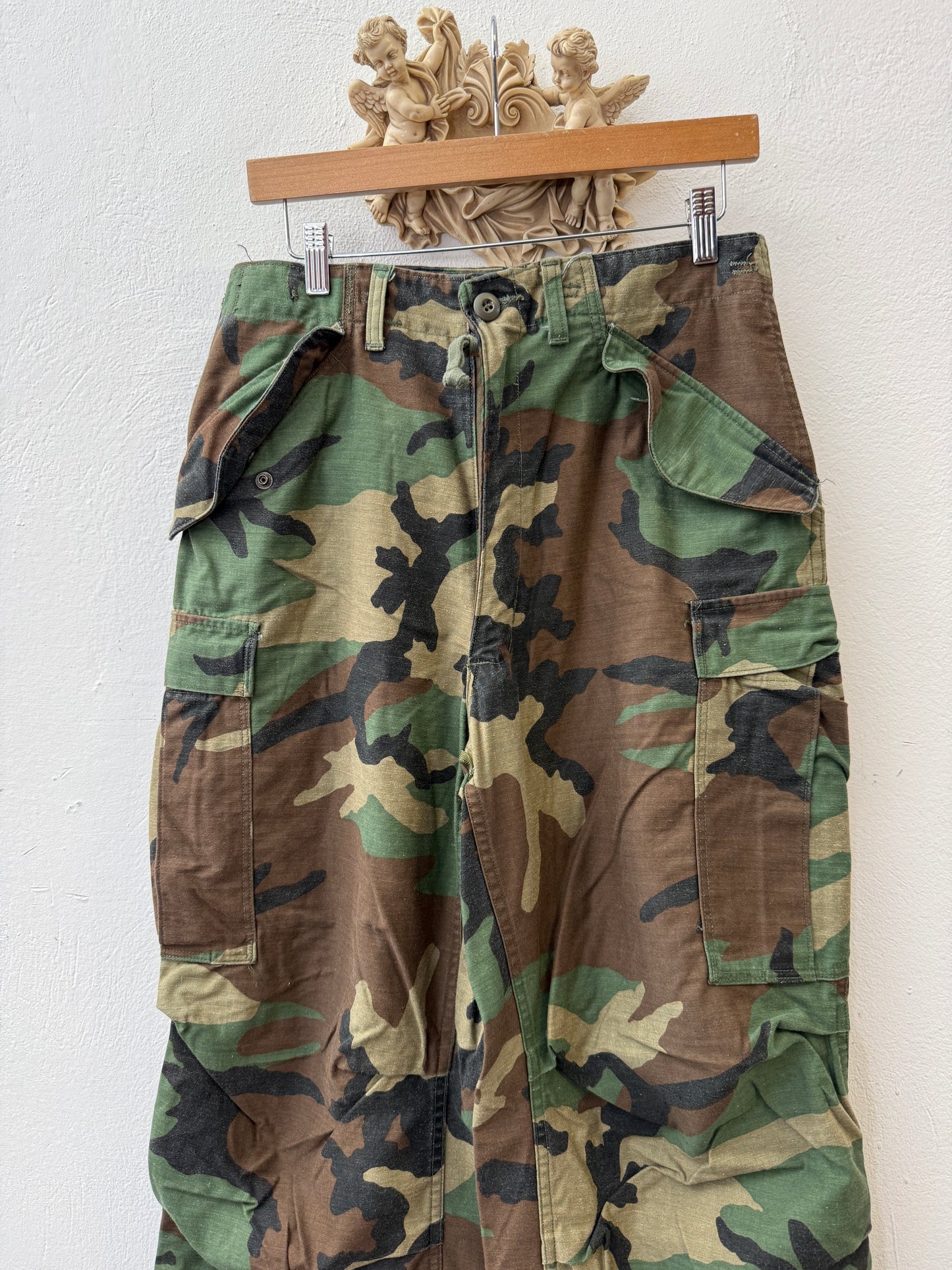 Vintage Woodland Cargo Pants M65 Us Army “W31”