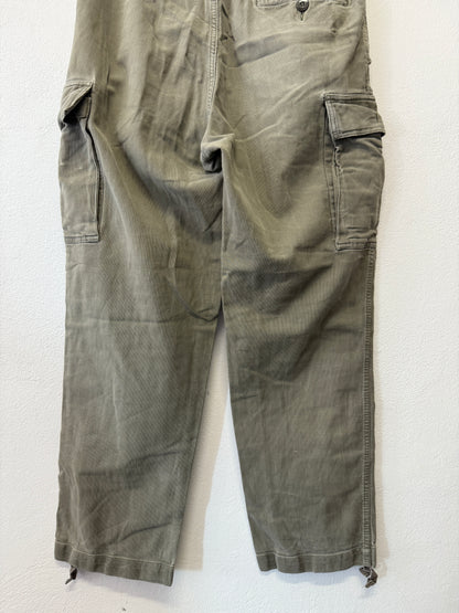 Vintage 80’s German Army Moleskin Cargo Pants “W33”