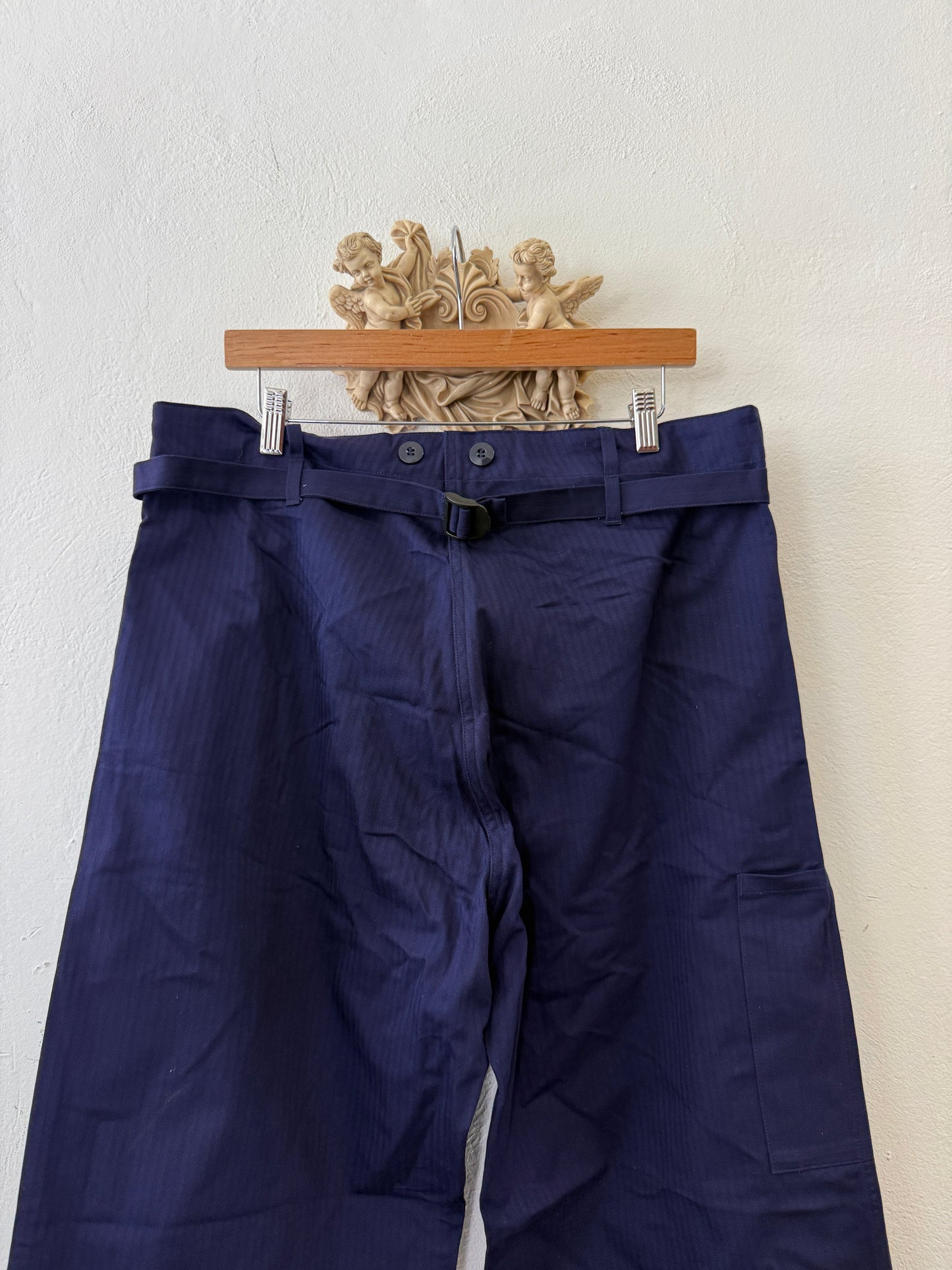 Vintage German Army Work Pants HBT “W36”