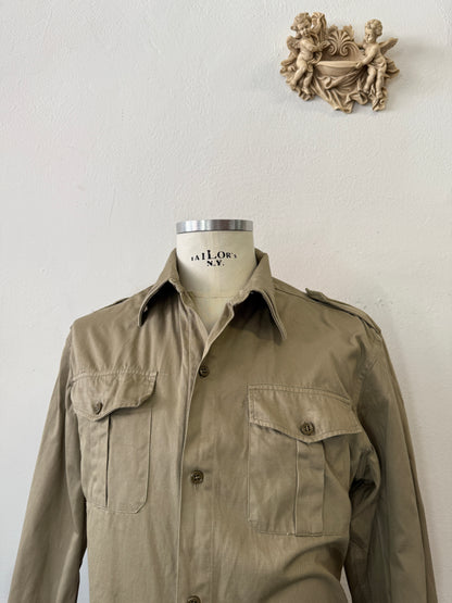 Vintage Italian Army Shirt “M/L”