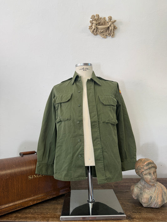 Vintage Spanish Army Shirt “XS”