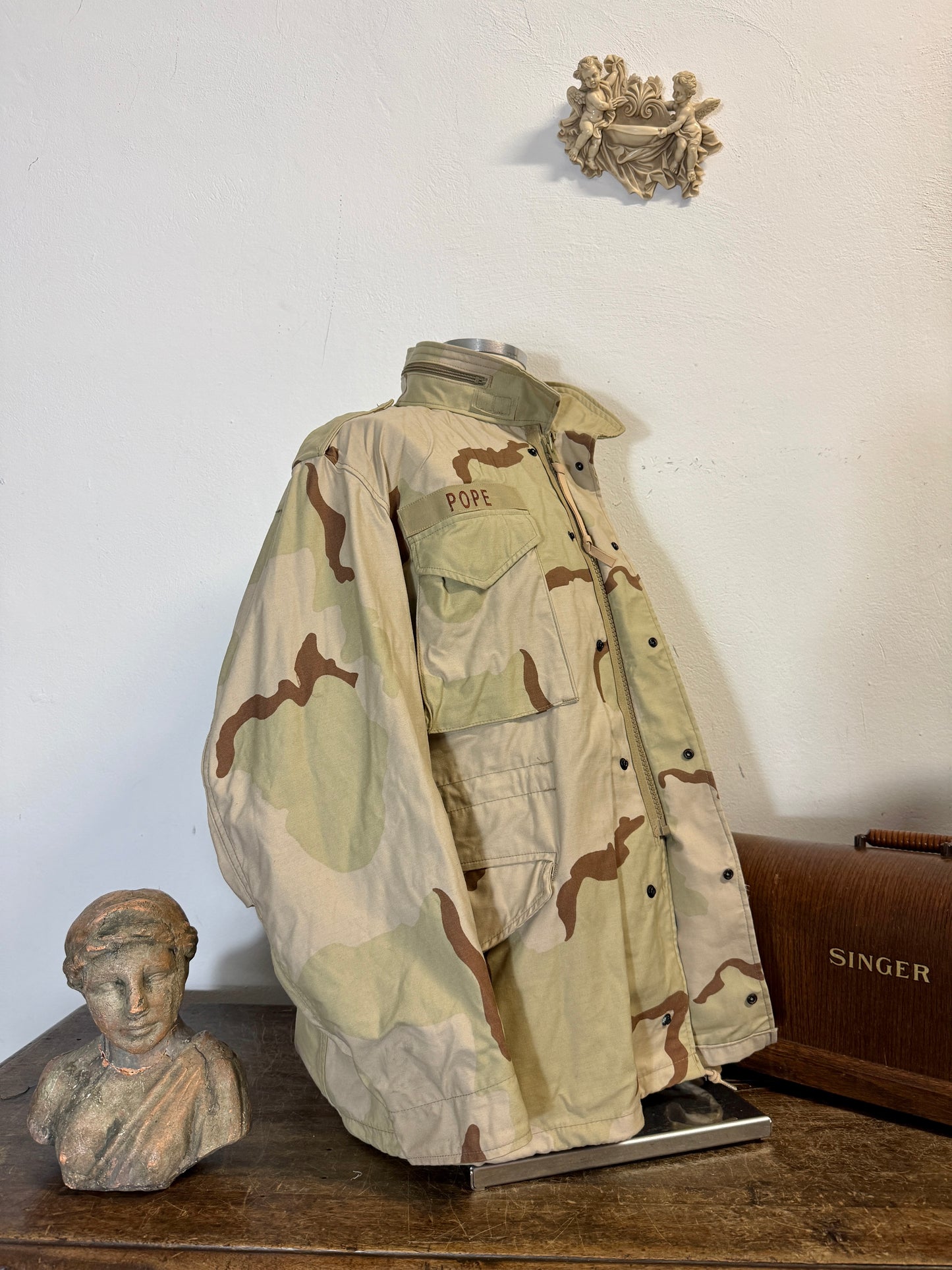 Deadstock Desert Field Jacket M65 Us Navy “XL”