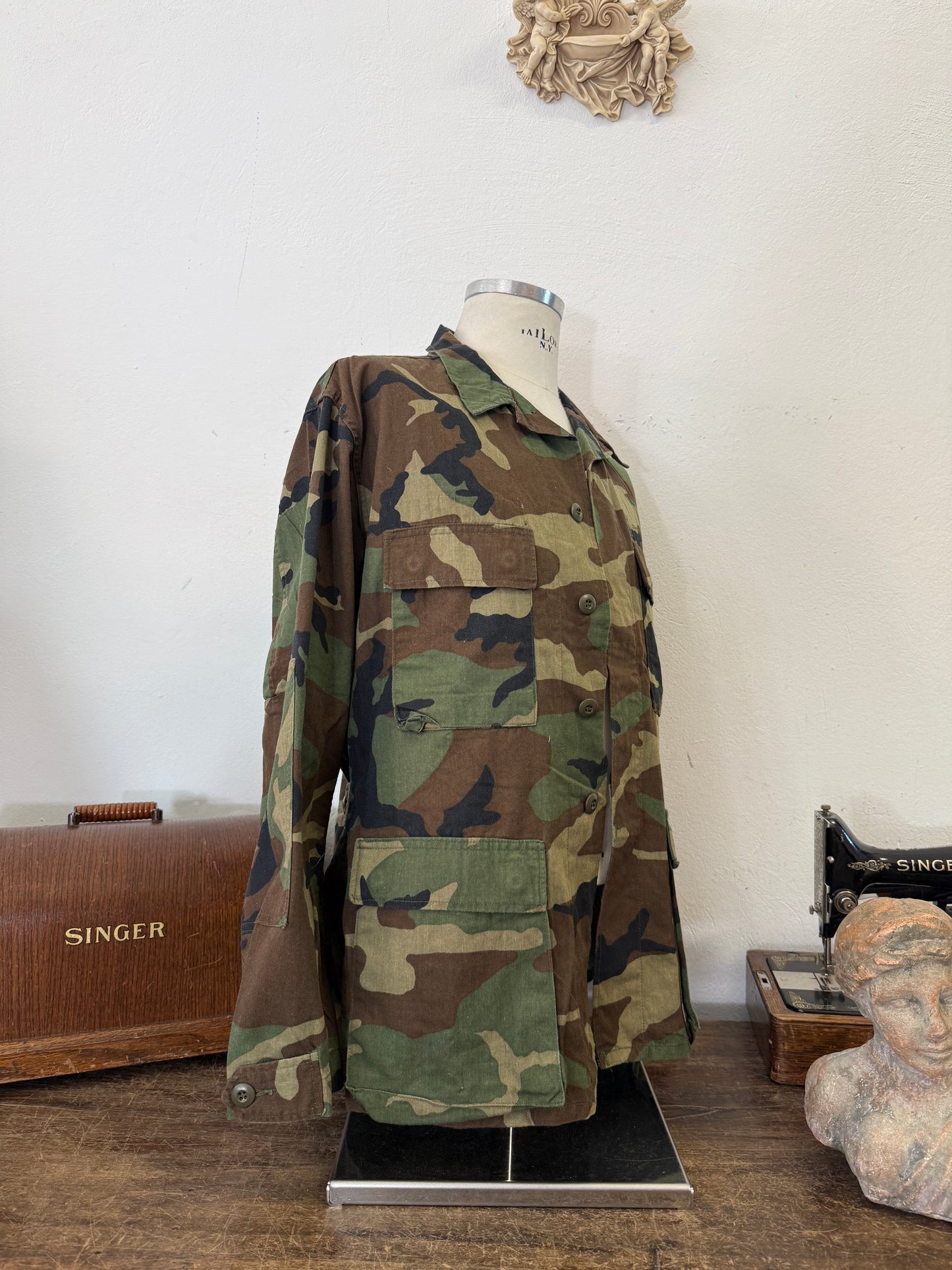 Vintage Woodland Us Army Jacket “L”