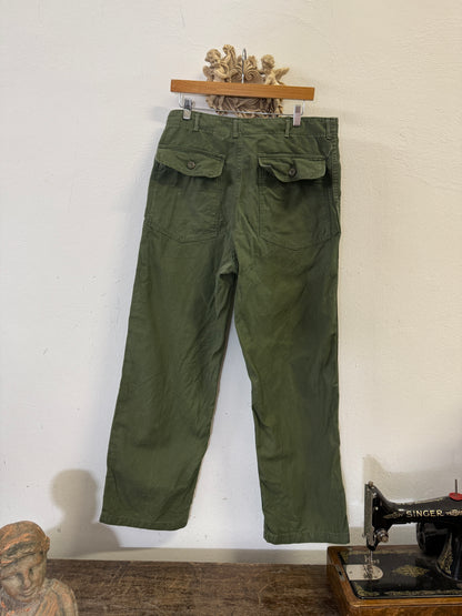 Vintage Og 107 Us Army Fatigue Pants “W34”