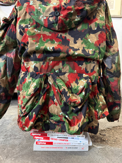 Vintage Swiss Army Camo Jacket M70 “L”