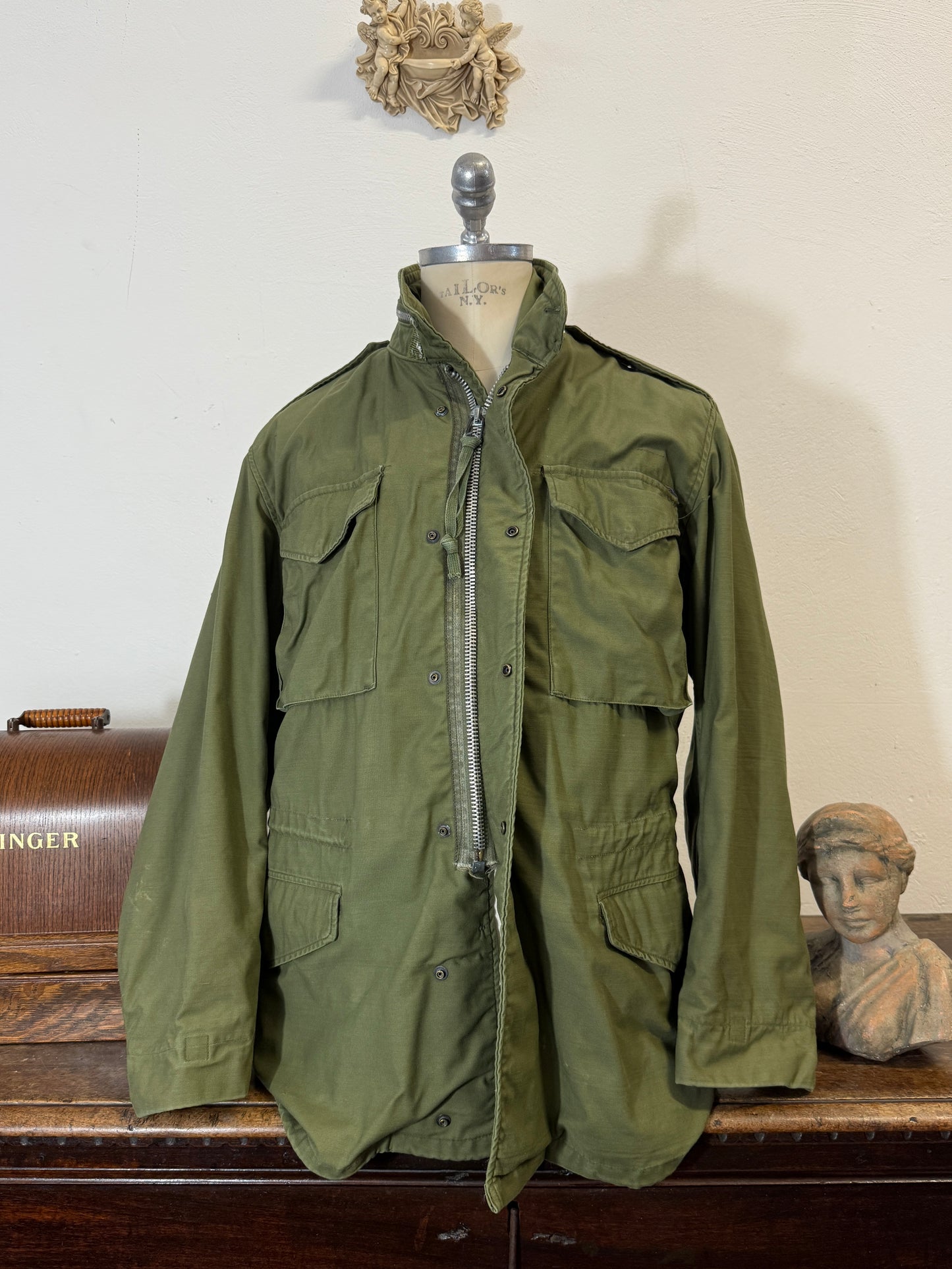 Vintage Field Jacket M65 Us Army First Pattern “L/XL”