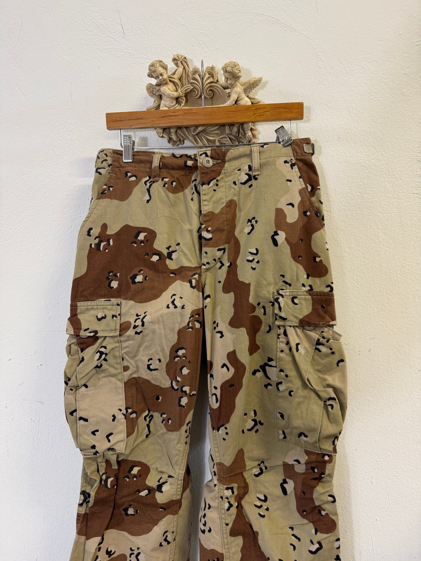 Vintage Desert Chocolate Cargo Pants Us Army “W31”