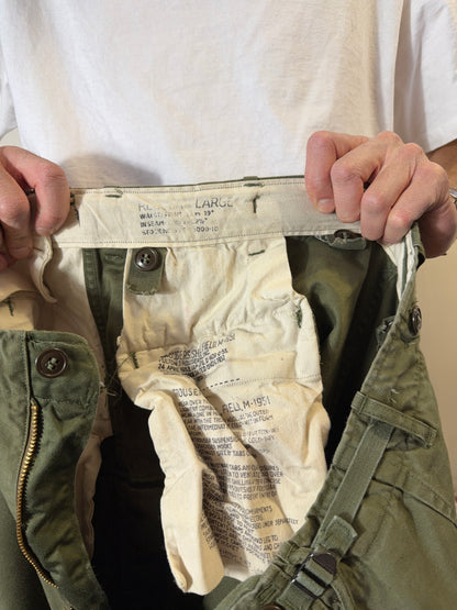 Vintage Us Army Cargo Pants M51 “W38”