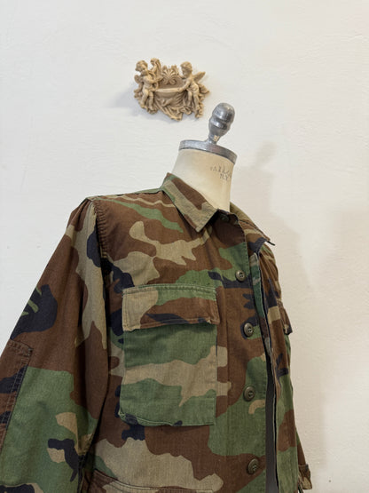 Vintage Woodland Jacket Us Army “S”