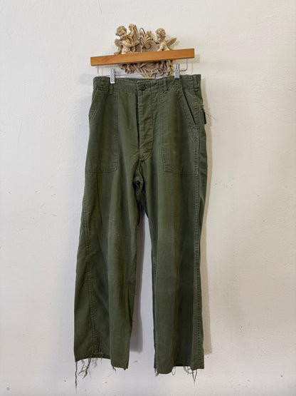 Vintage Fatigue Pants Us Army “W30”