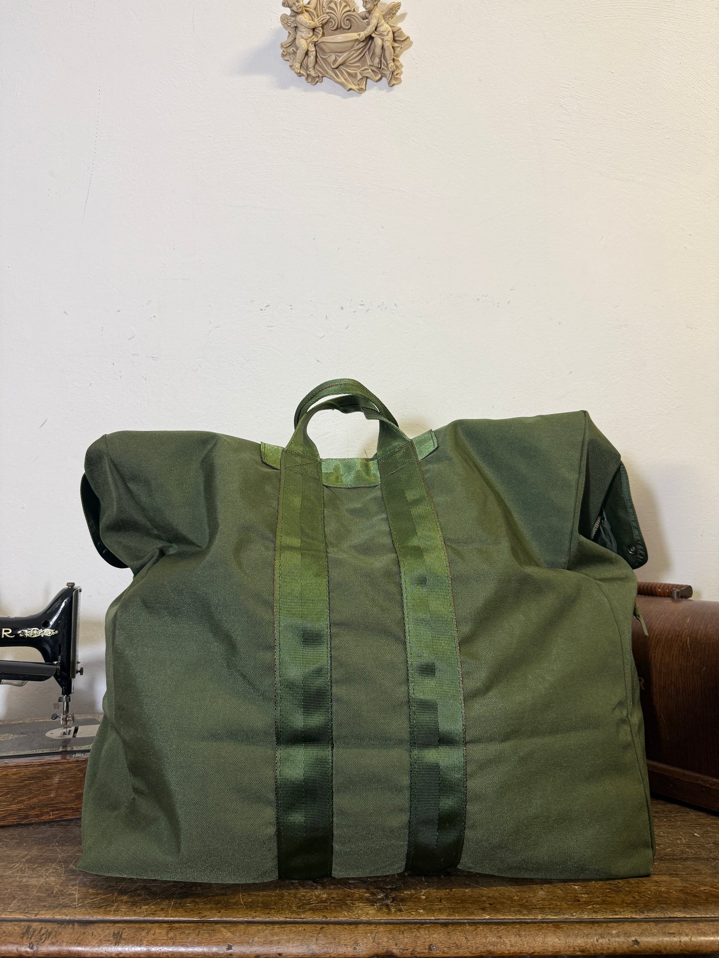 Vintage Nylon Us Flyers Kit Bag