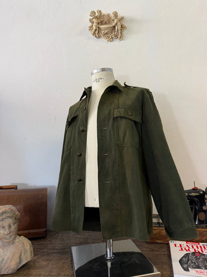 Vintage 80’s Faded Hungarian Army Shirt “S/M”