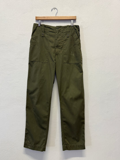 Vintage British Fatigue Army Pants “W31”