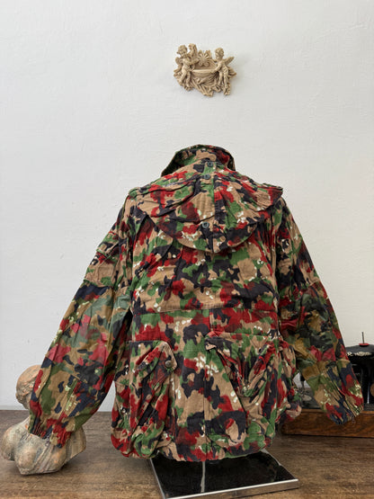 Vintage Swiss Army Camo Jacket M70 “L”