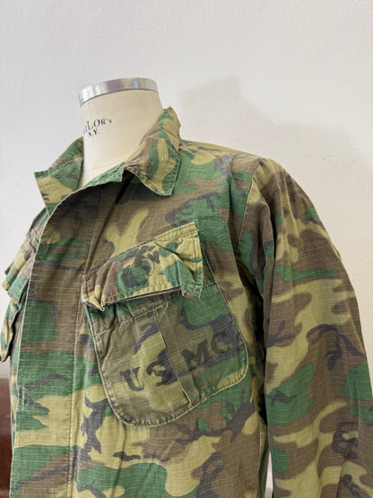 Vintage 60’s Ripstop Jungle Jacket ERDL Us Army “S/M”