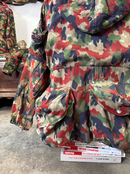 Vintage Swiss Army Camo Jacket M70 “XL”