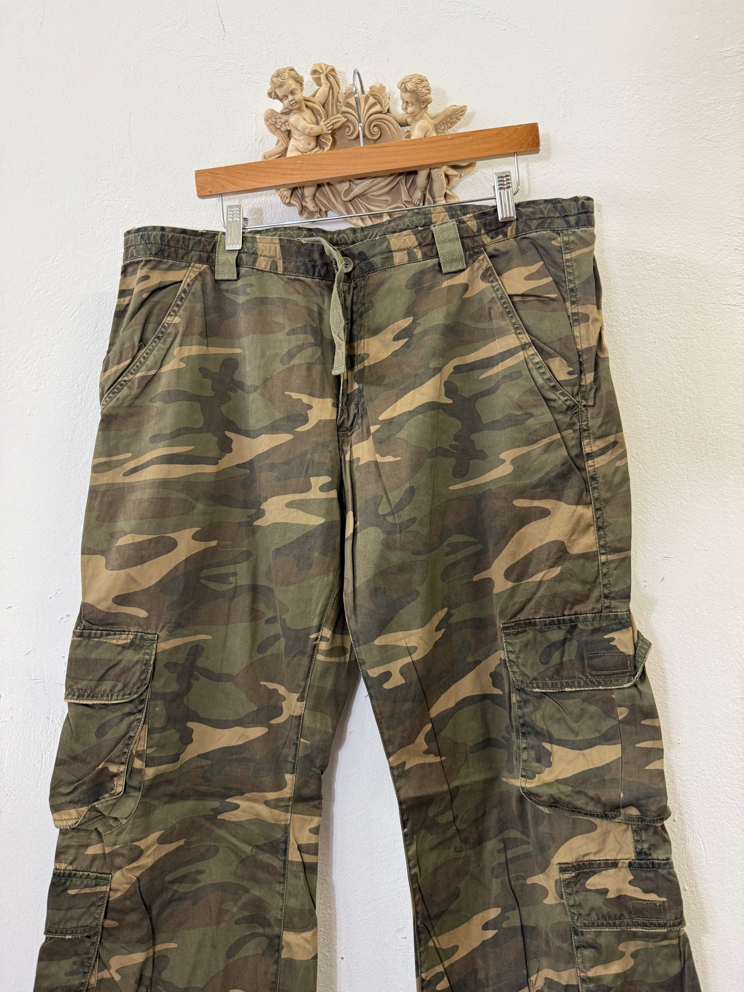 Camo Cargo Pants “W38”