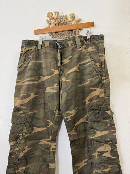 Camo Cargo Pants “W38”