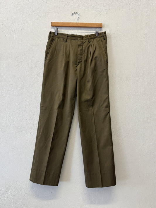 Vintage 90’s Italian Army Chino Pants “W31”