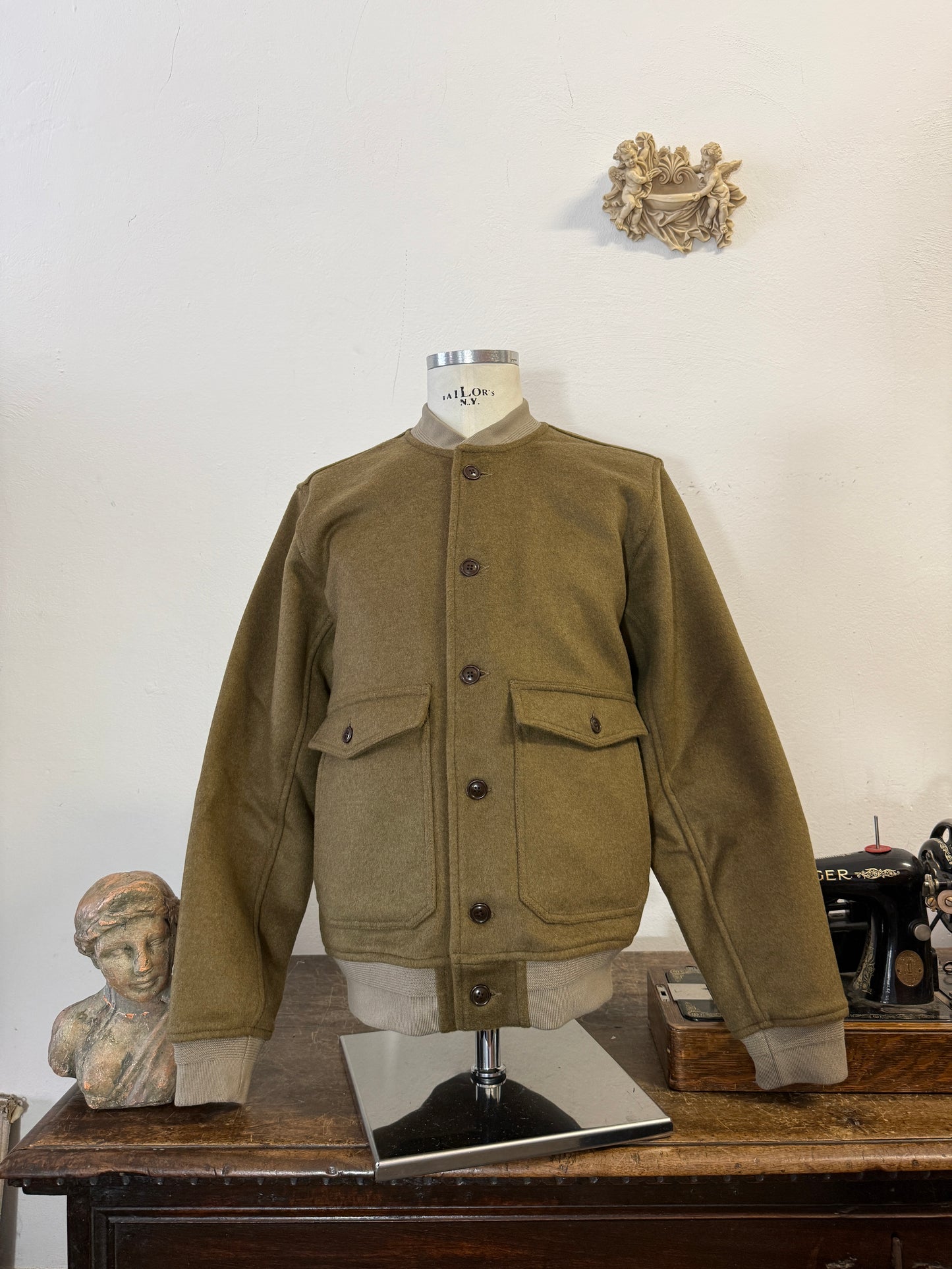 Chesapeake’s Bomber Jacket A1 Wool