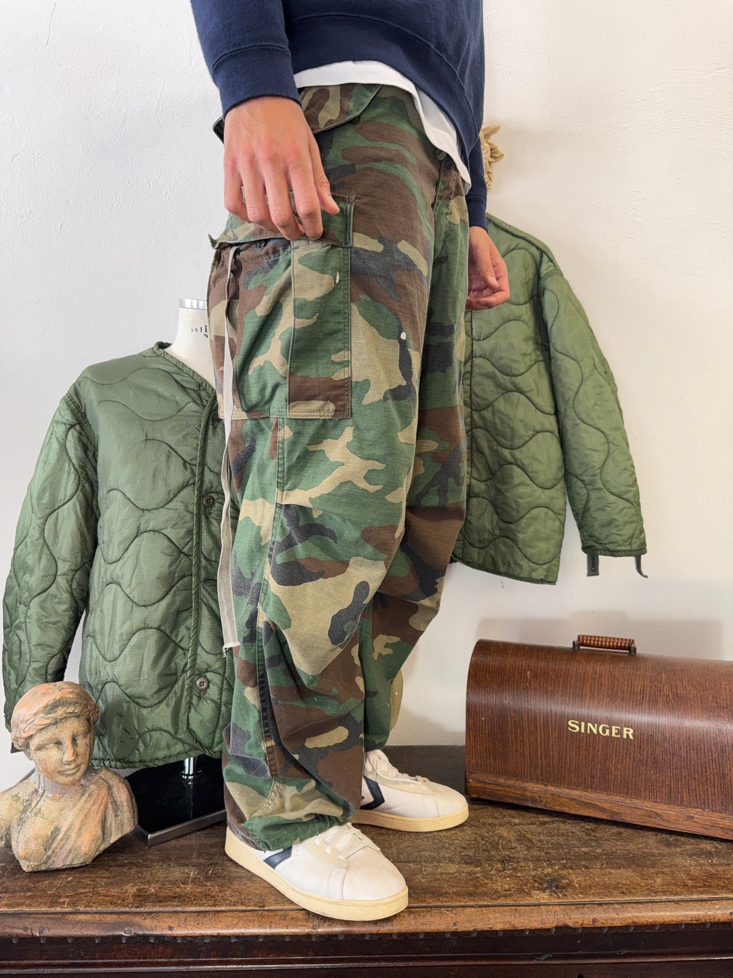 Vintage 80’s Woodland Cargo Pants M65 US Army “W34”