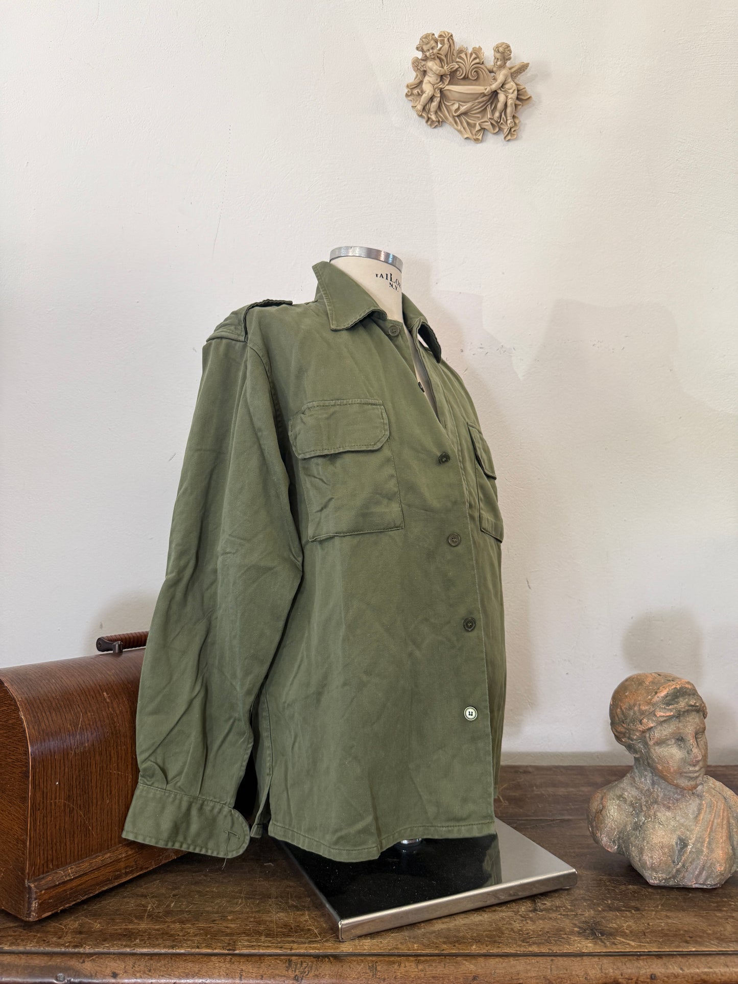 Vintage Spanish Army Shirt “L”