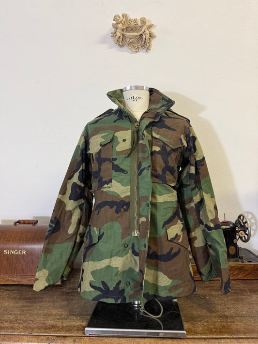 Vintage Woodland Field Jacket M65 Us Army “XS/S”