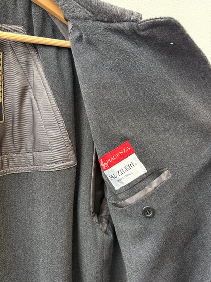 Vintage Grey Raglan Coat - Made in Italy “L/XL”