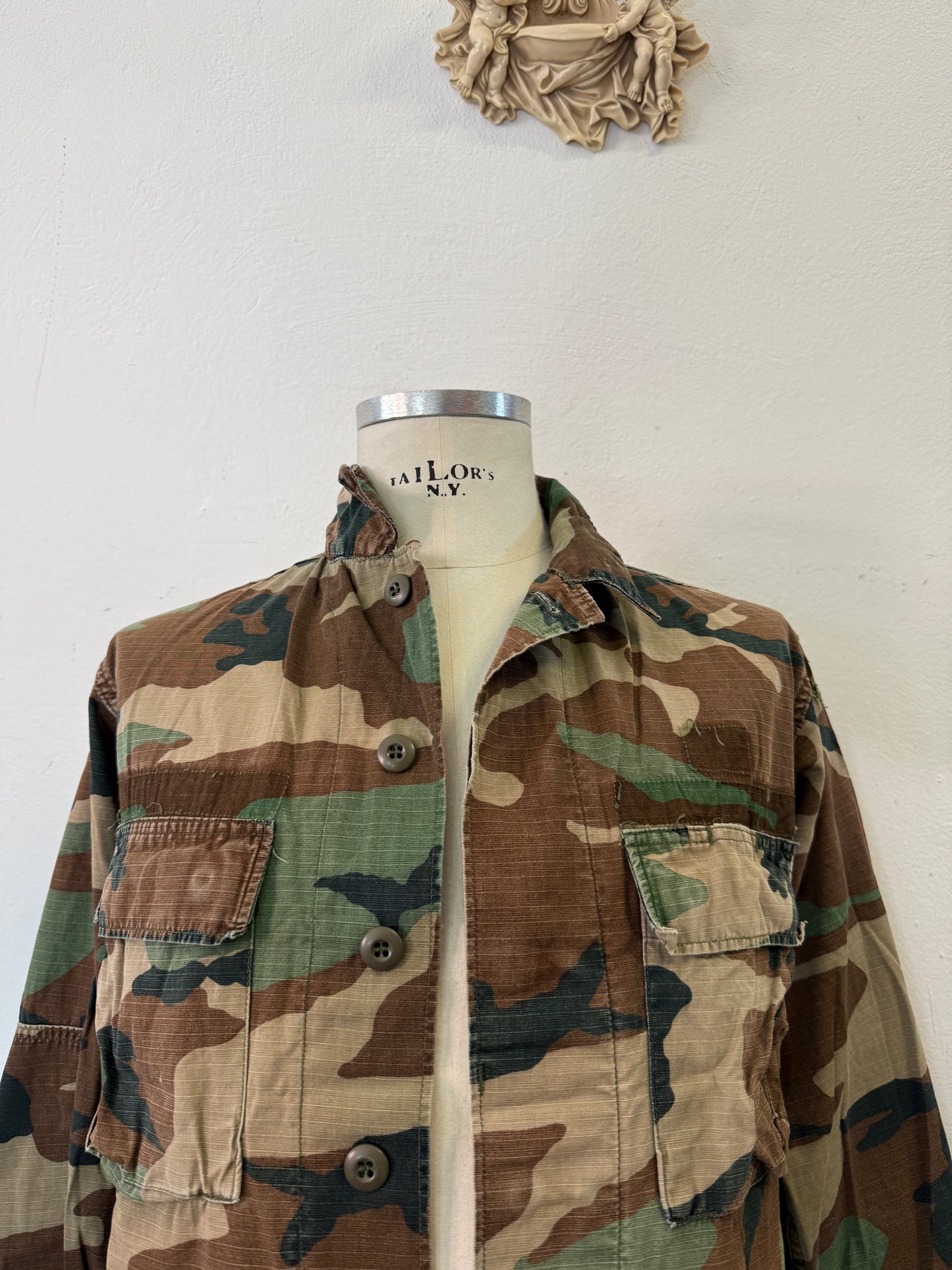 Vintage Ripstop Woodland Us Army Jacket “M”